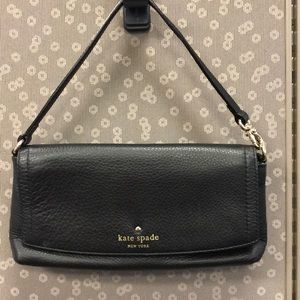 Kate Spade Black Wristlet/Mini Handbag